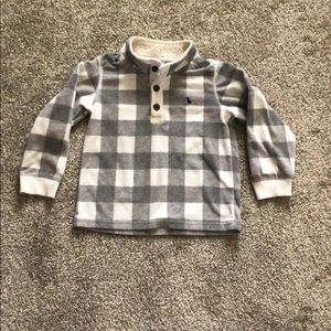 Toddler boys fleece pull over